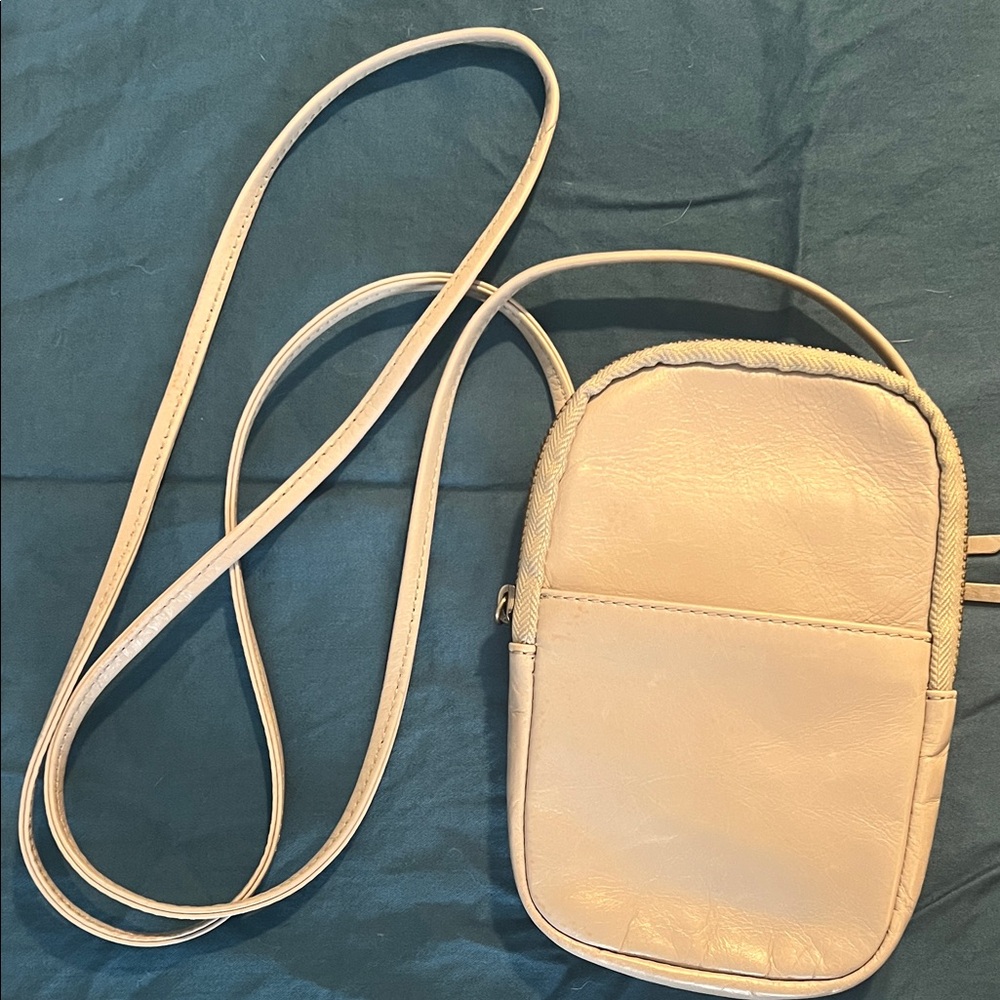 HOBO Cream Crossbody Bag